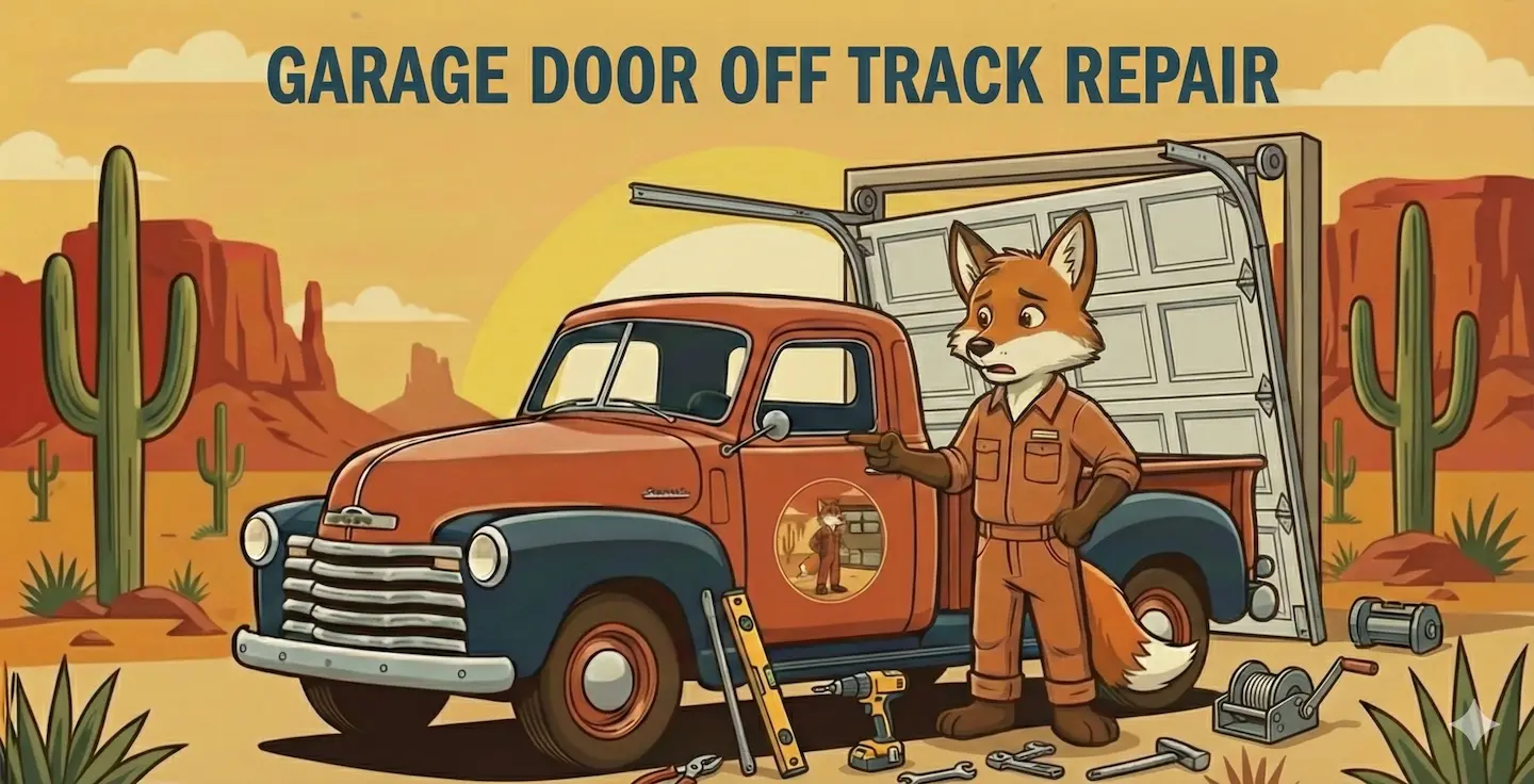Garage Door Off Track Repair Mesa
