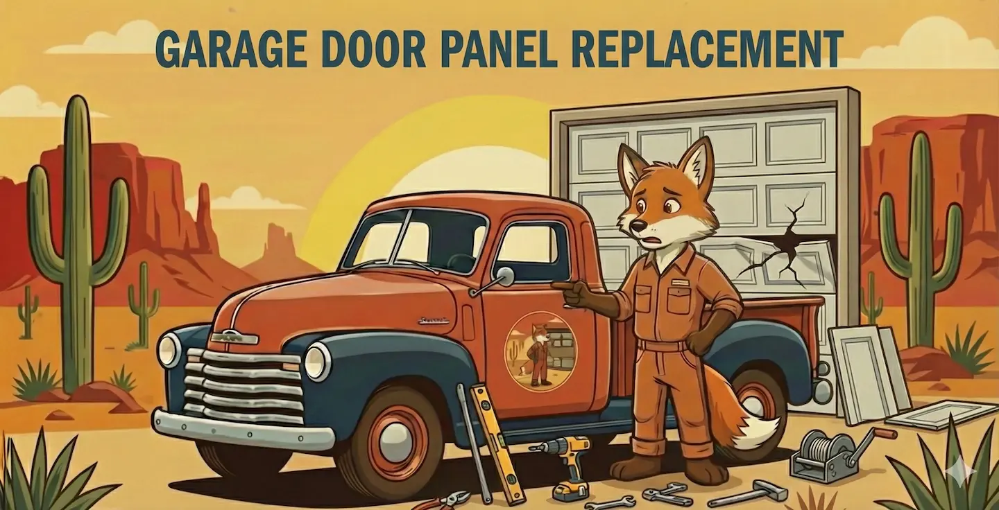 Garage Door Panel Replacement Mesa
