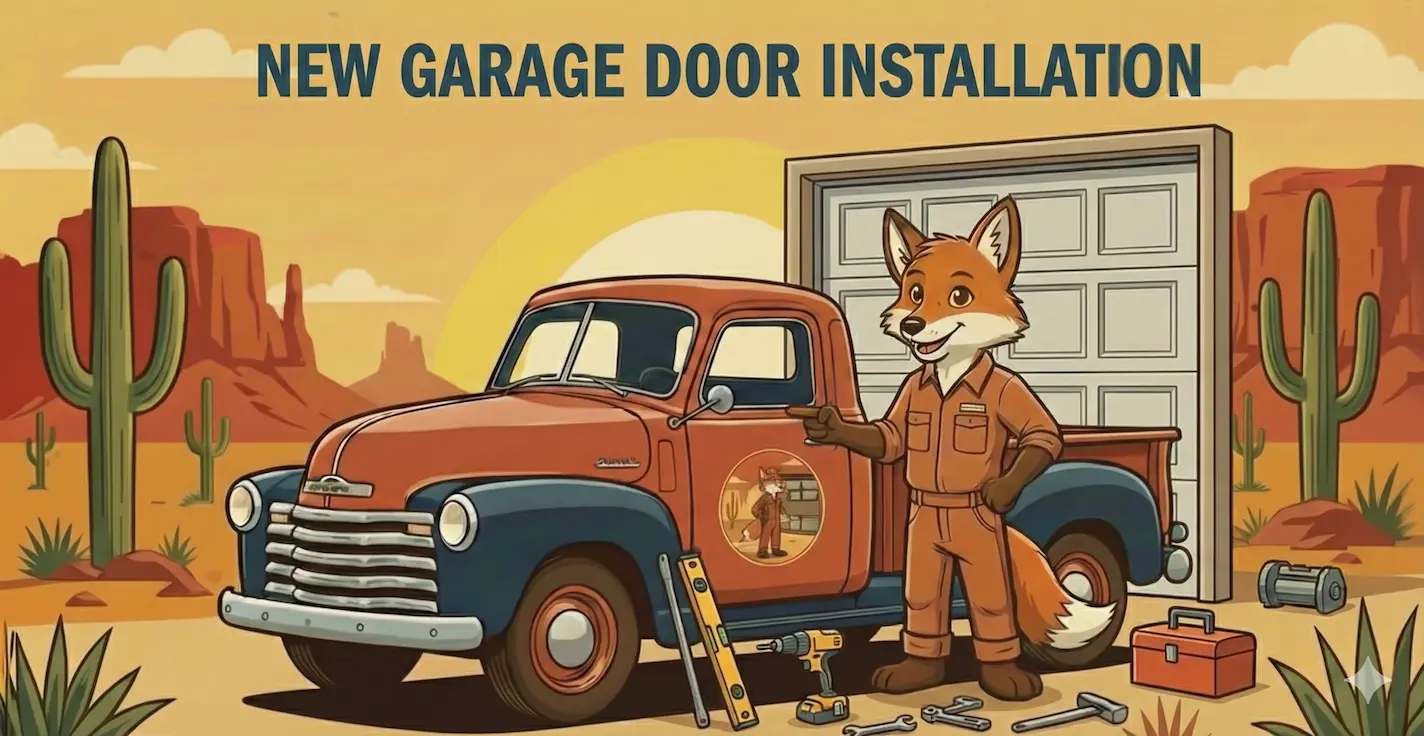 New Garage Door Installation Mesa